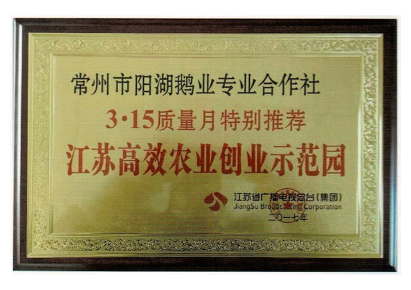 常州市阳湖鹅业专业合作社